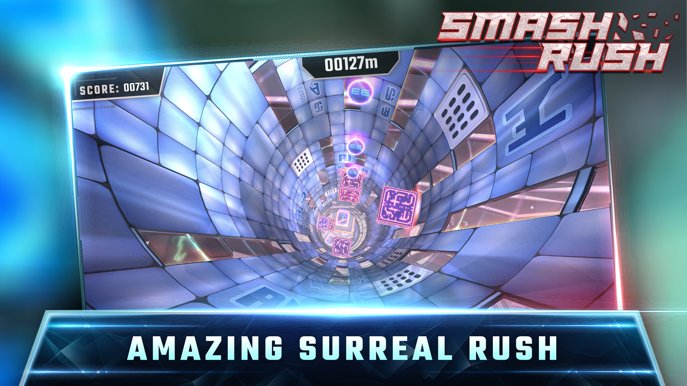 اسکرین شات 5 بازی Spiral Stack: Smash Rush hit