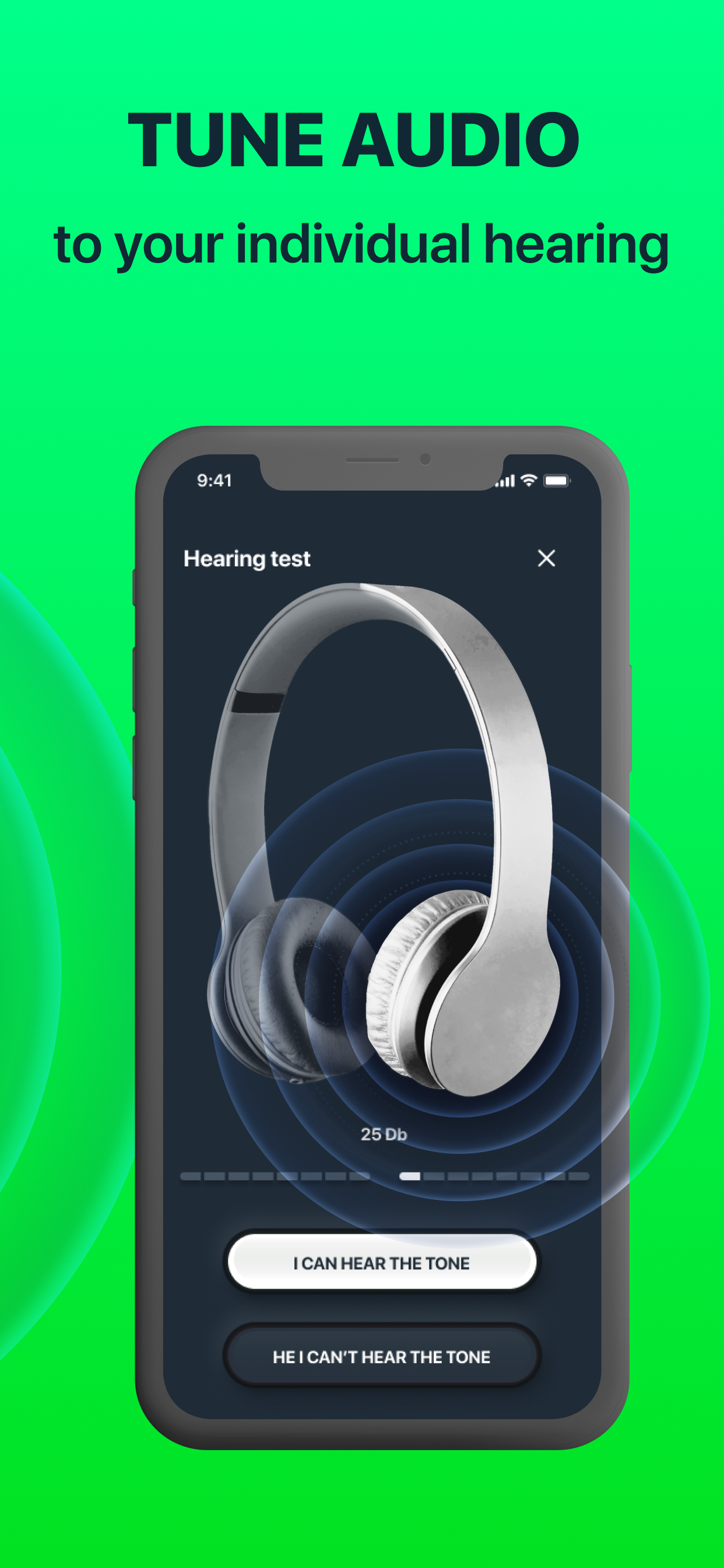 اسکرین شات 4 برنامه Listening device, Hearing Aid