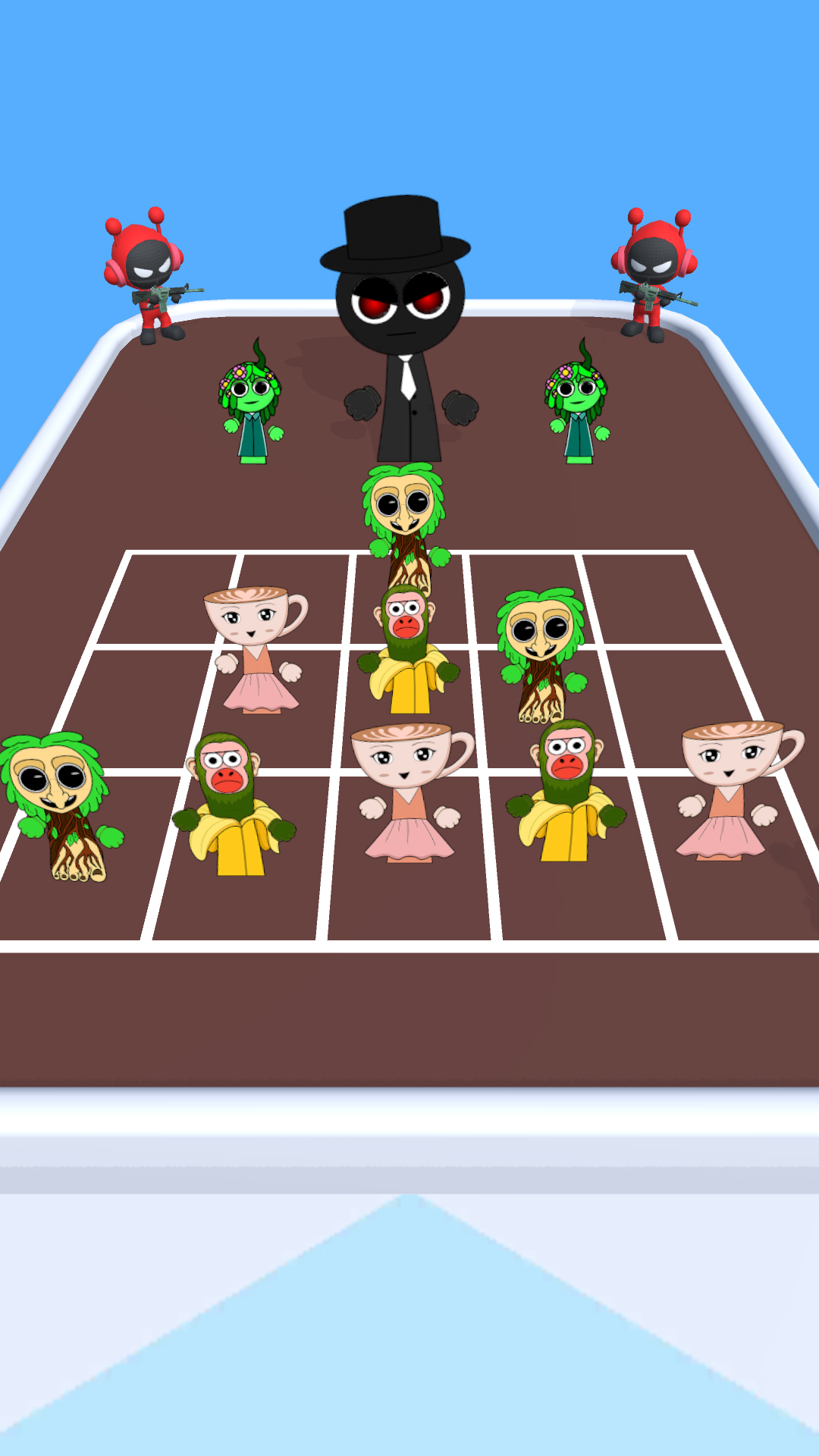 اسکرین شات 4 بازی Brainzot Run: Merge Battle