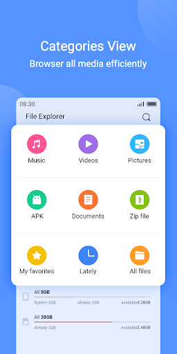 اسکرین شات 2 برنامه File Manager