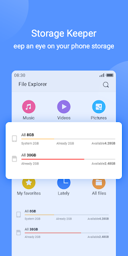 اسکرین شات 3 برنامه File Manager