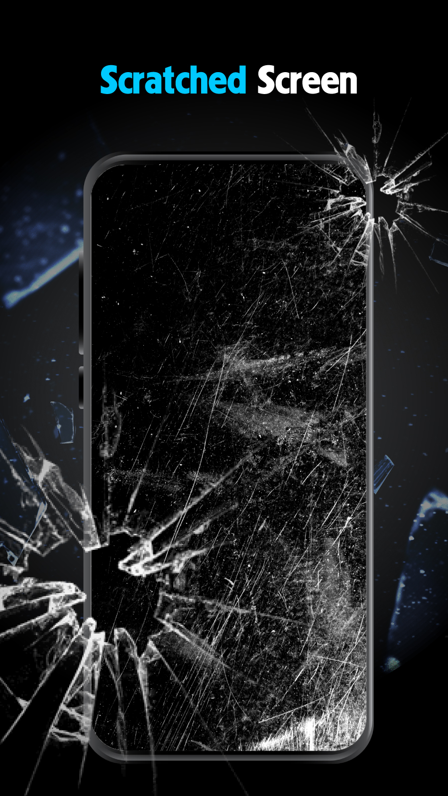 اسکرین شات 7 برنامه Broken Screen Prank Wallpaper