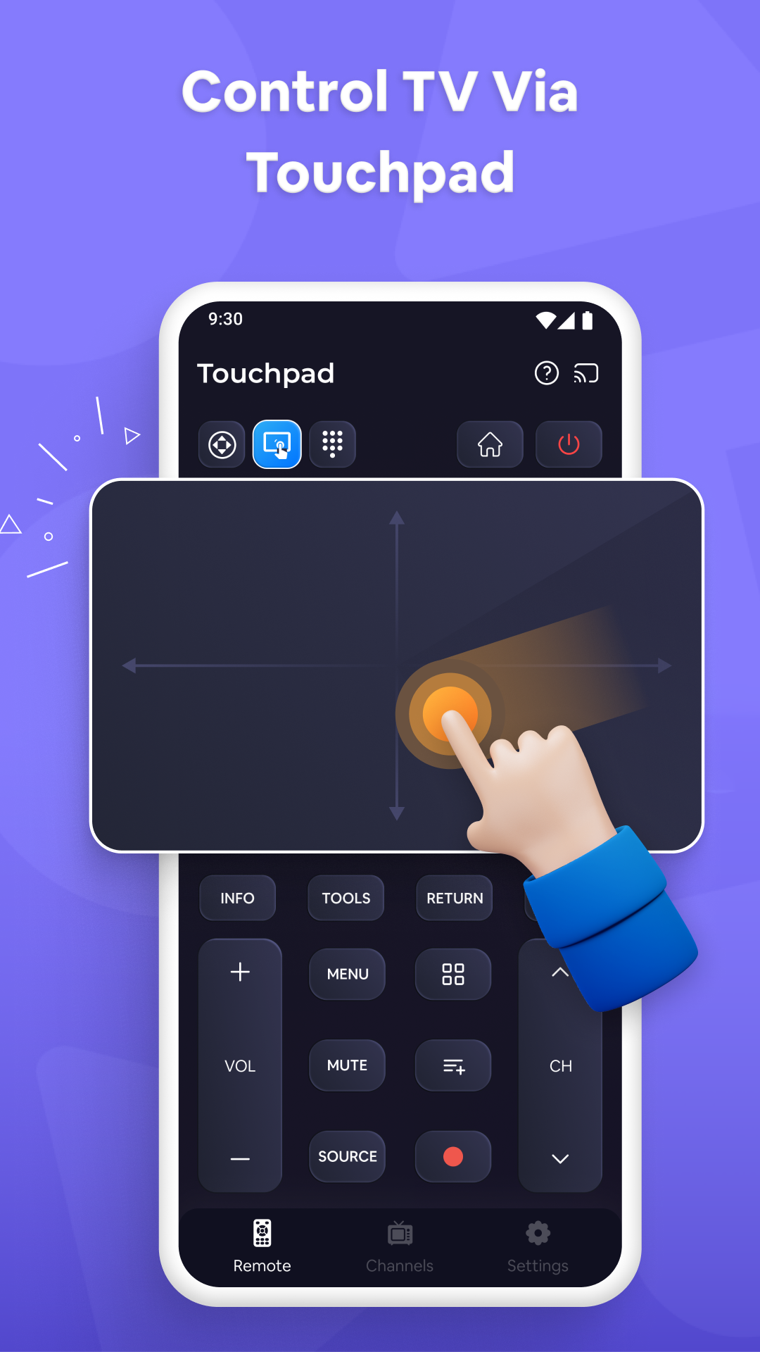 اسکرین شات 6 برنامه Universal TV Remote Control