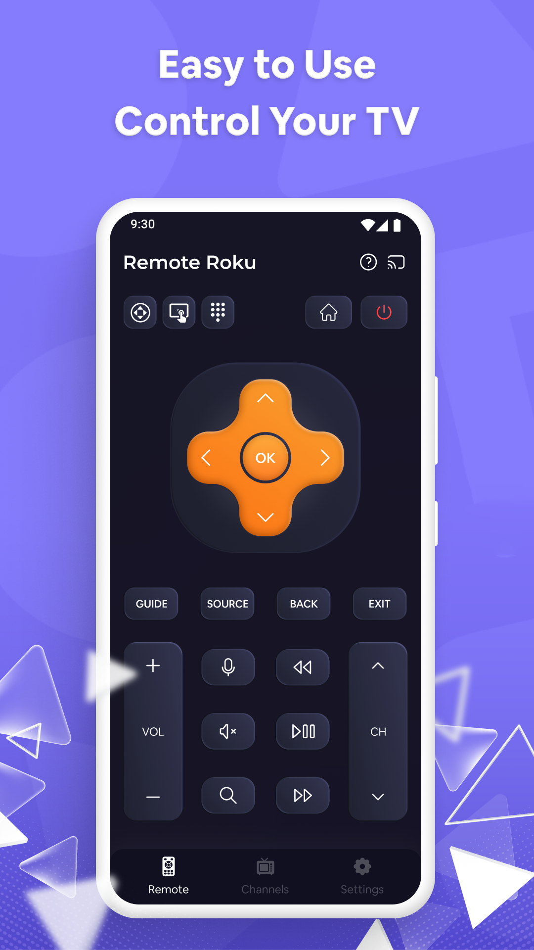 اسکرین شات 5 برنامه Universal TV Remote Control