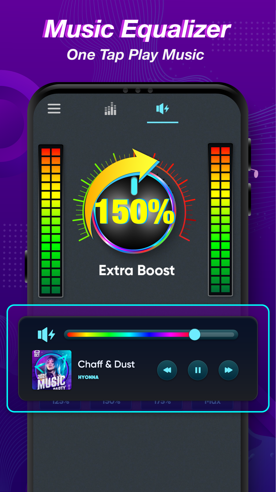 اسکرین شات 4 برنامه Equalizer: Volume Bass Booster
