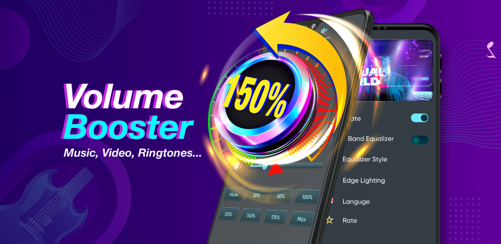 اسکرین شات 1 برنامه Equalizer: Volume Bass Booster