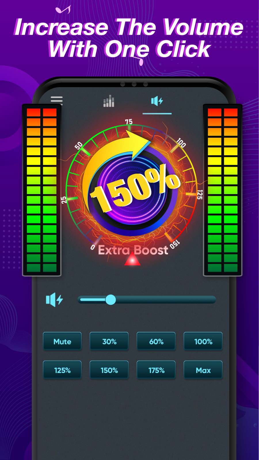 اسکرین شات 2 برنامه Equalizer: Volume Bass Booster