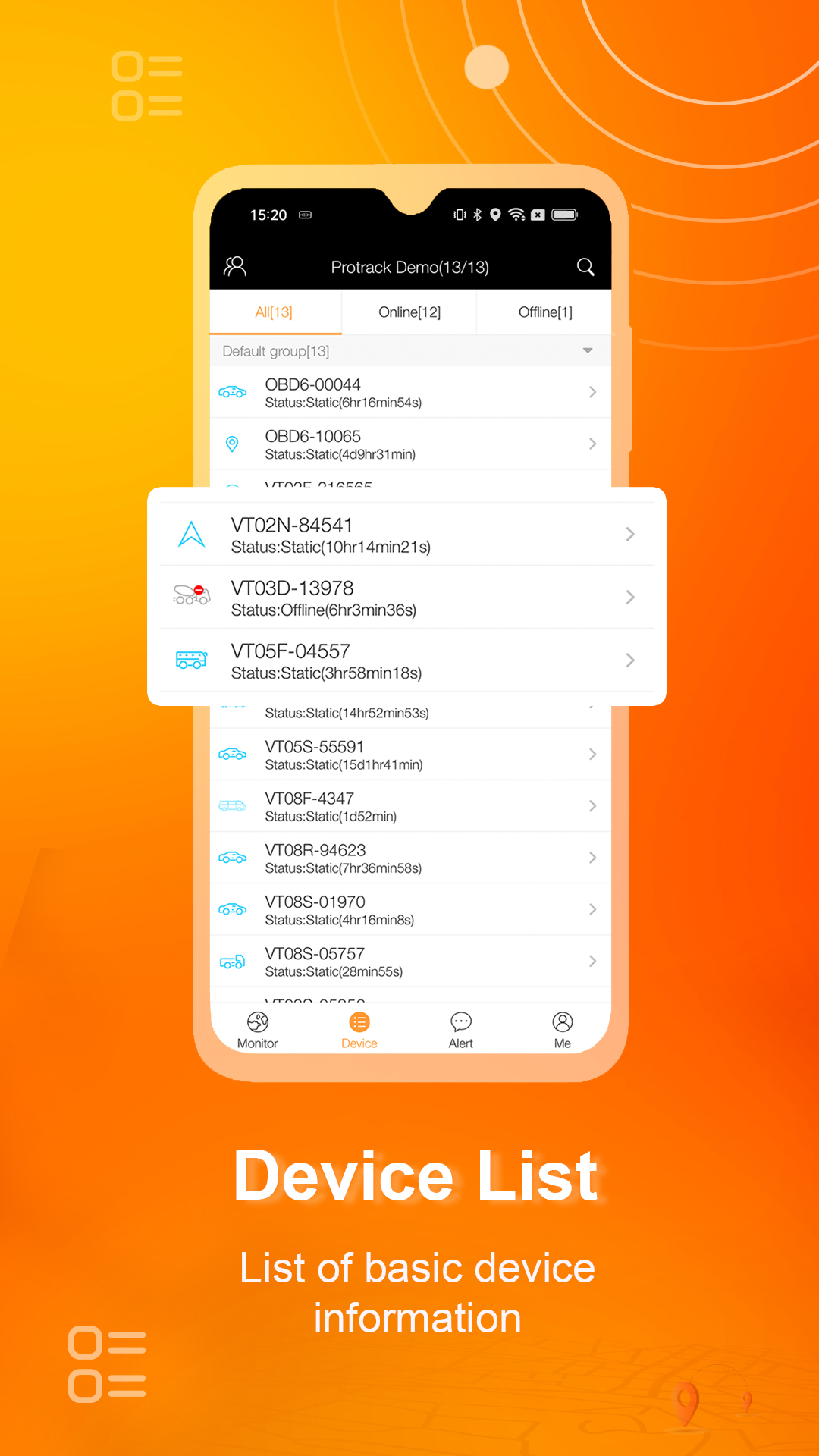 اسکرین شات 5 برنامه Protrack GPS