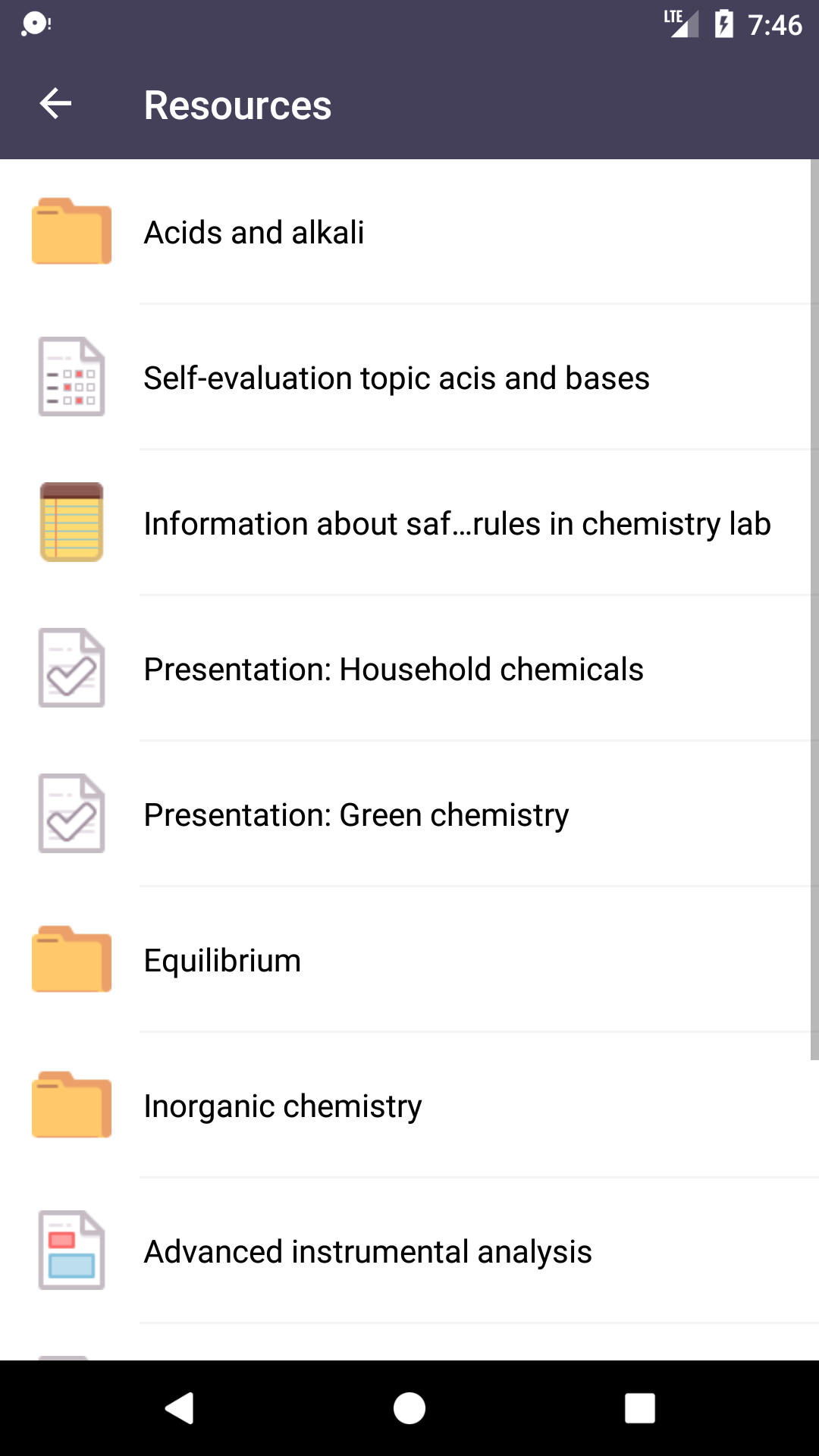 اسکرین شات 3 برنامه itslearning mobile