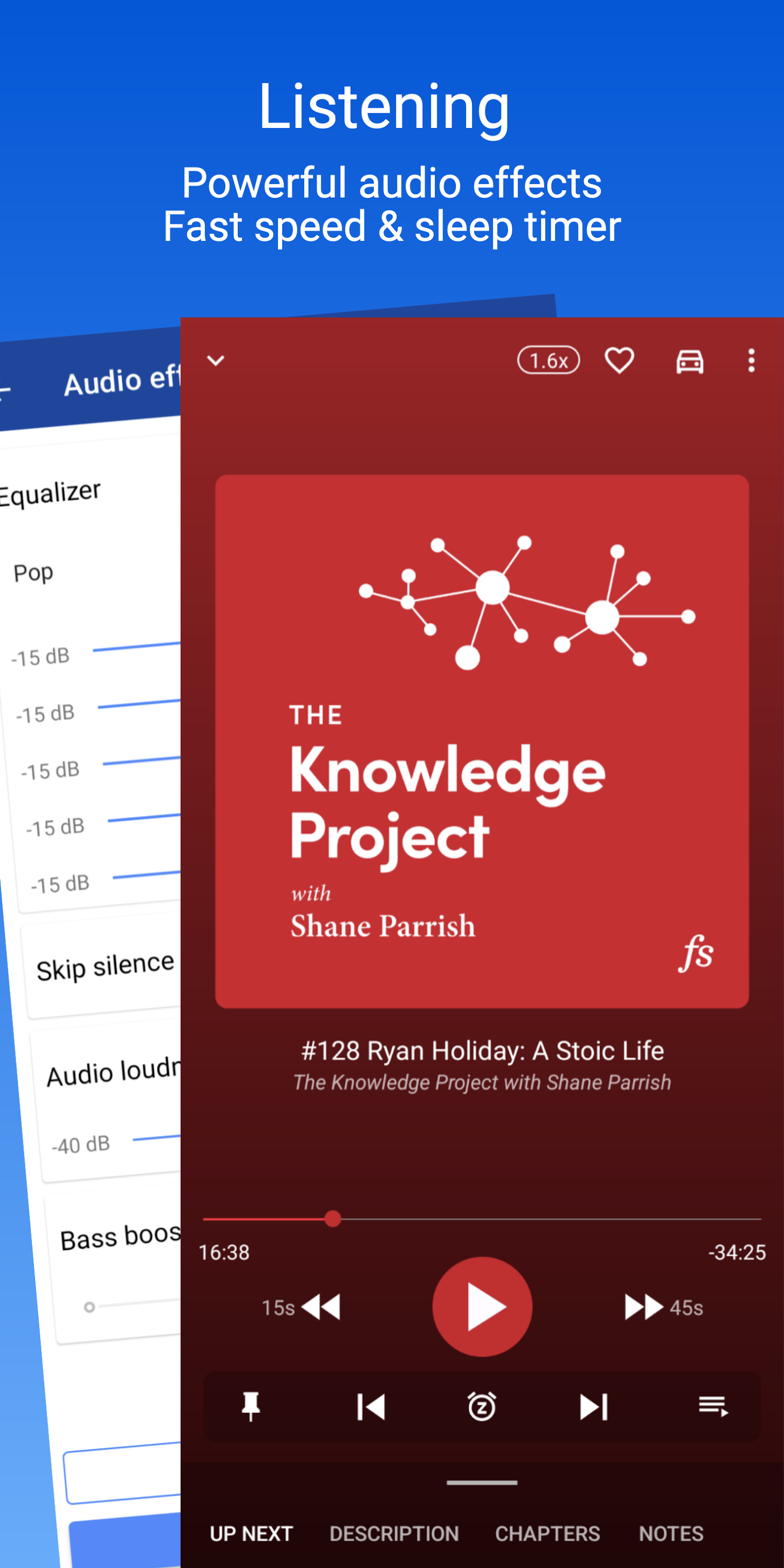 اسکرین شات 6 برنامه Podcast Republic - Podcast app