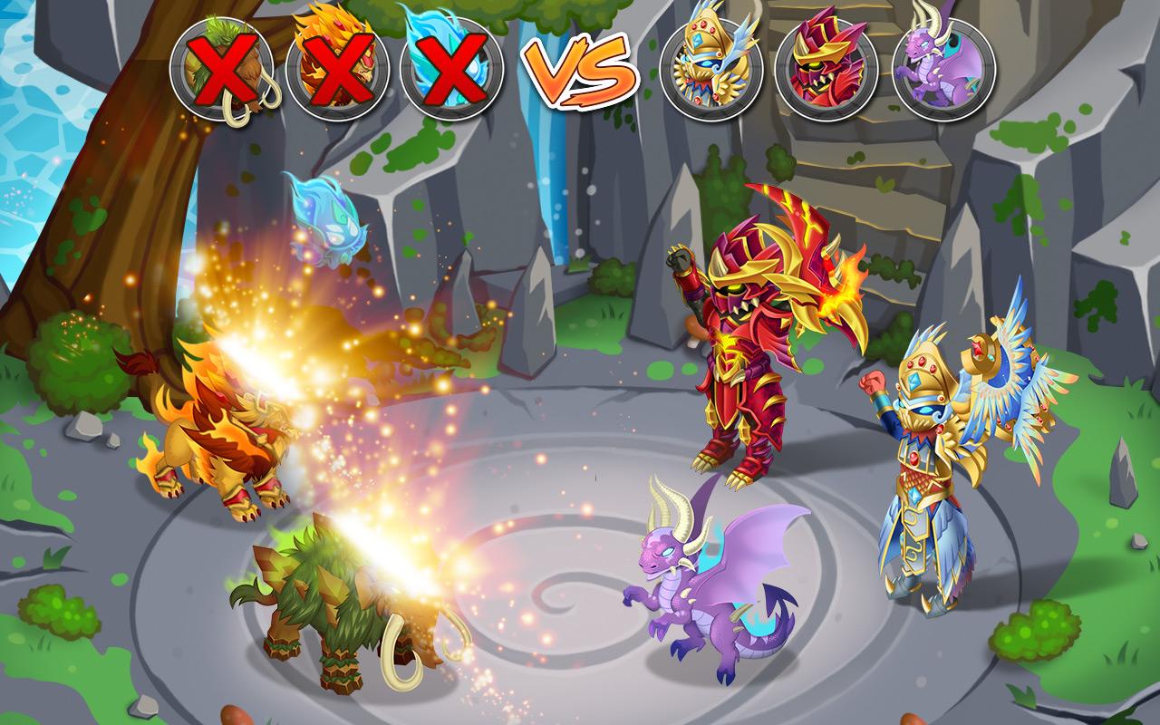 اسکرین شات 6 بازی Knights & Dragons Action RPG