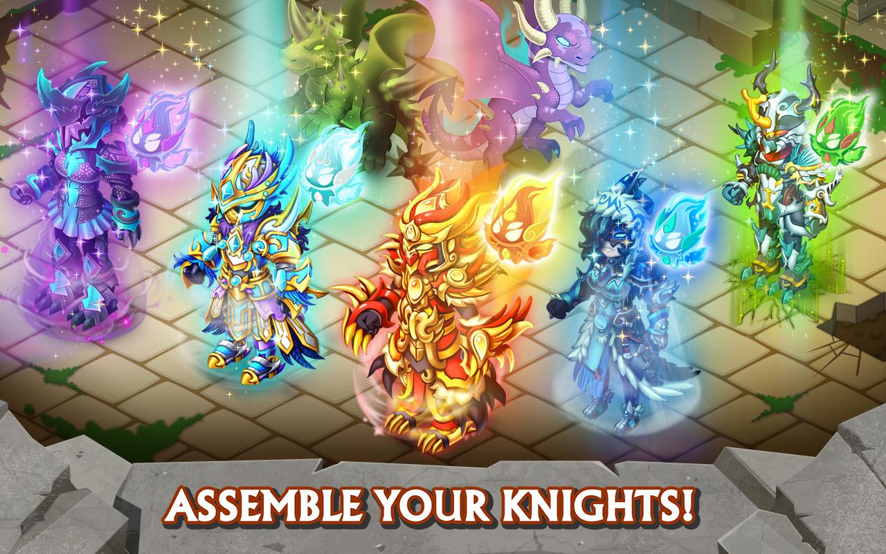 اسکرین شات 3 بازی Knights & Dragons Action RPG