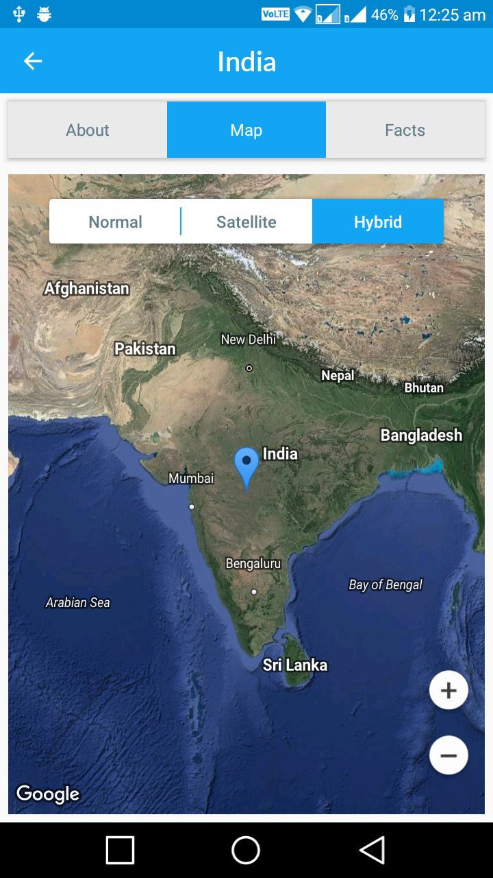 اسکرین شات 6 برنامه Offline World Map
