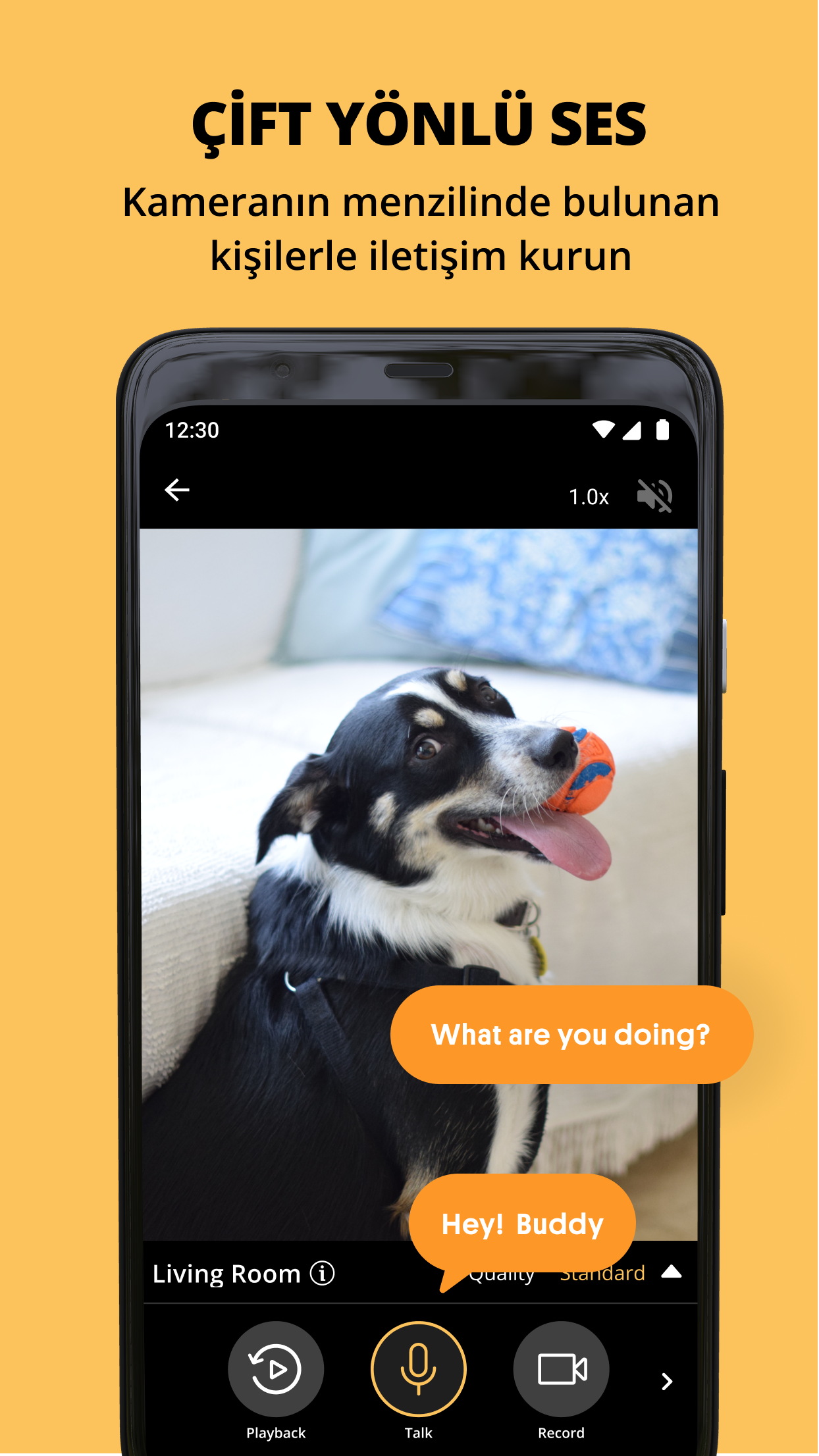 اسکرین شات 4 برنامه Alfred Home Security Camera