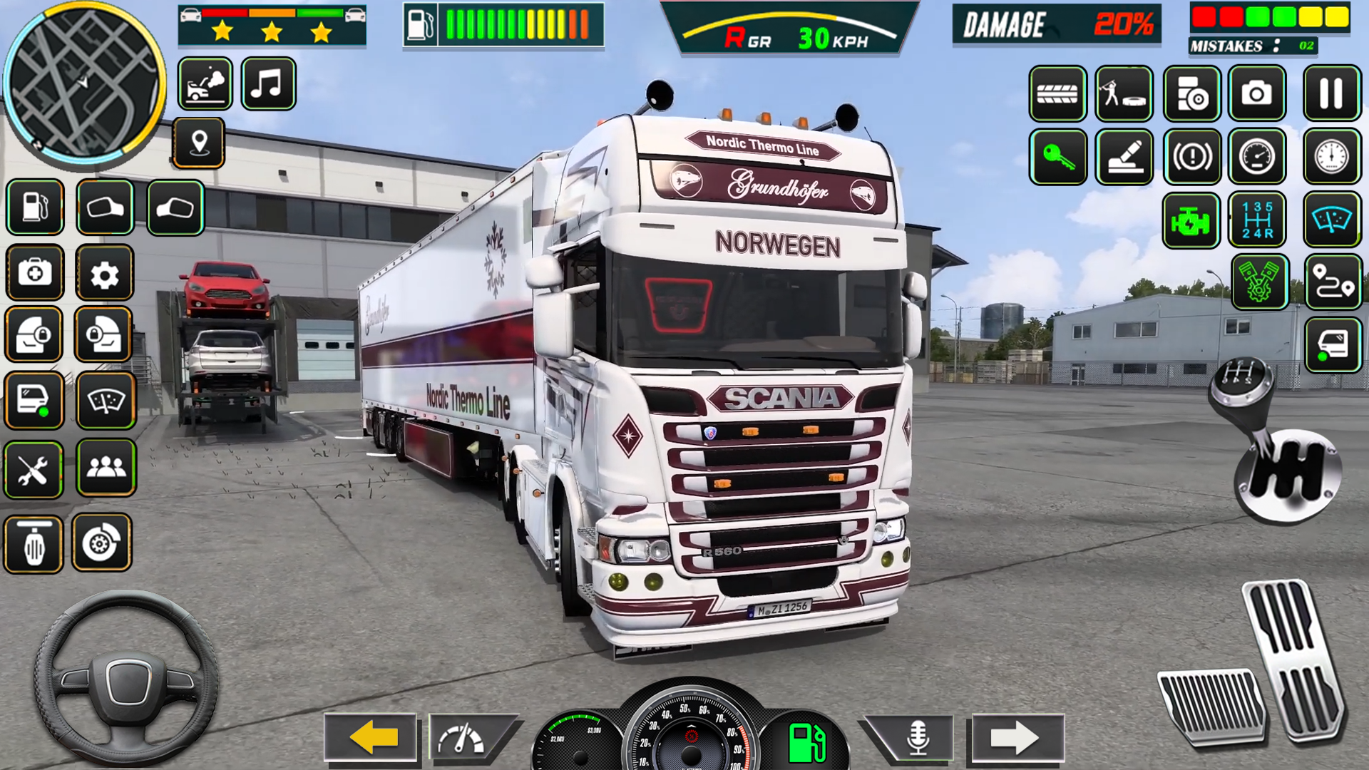 اسکرین شات 1 بازی Truck Game 3d: Truck Simulator