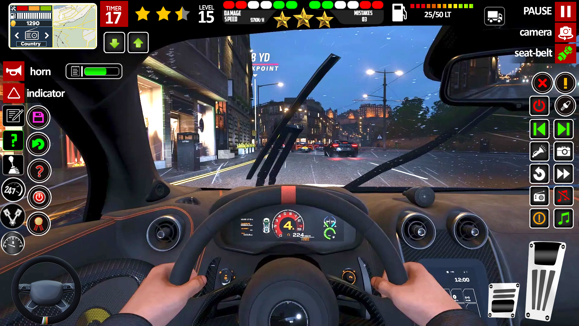 اسکرین شات 1 برنامه Real Car Parking Games Offline
