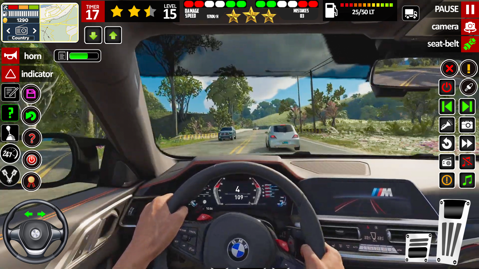 اسکرین شات 5 برنامه Real Car Parking Games Offline