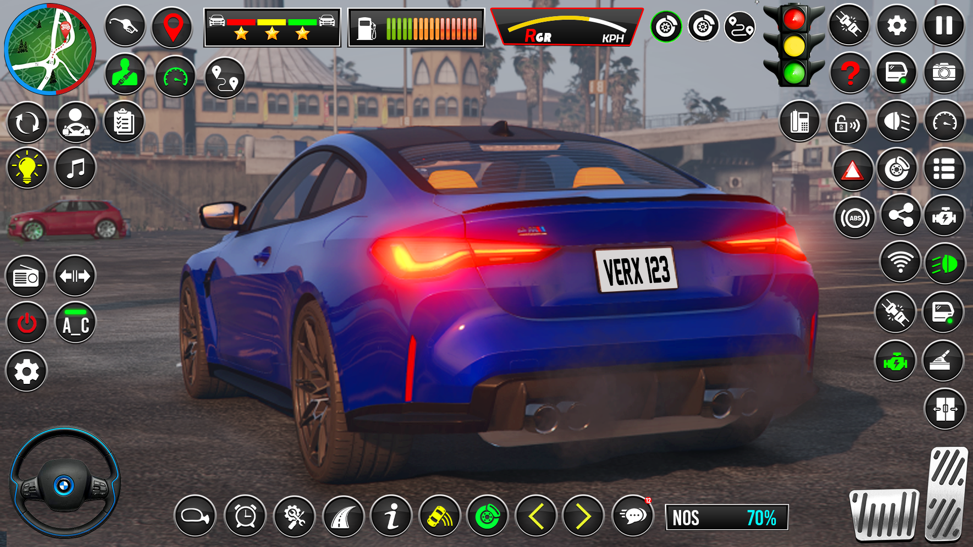 اسکرین شات 1 بازی Car Driving School 3D Car Game