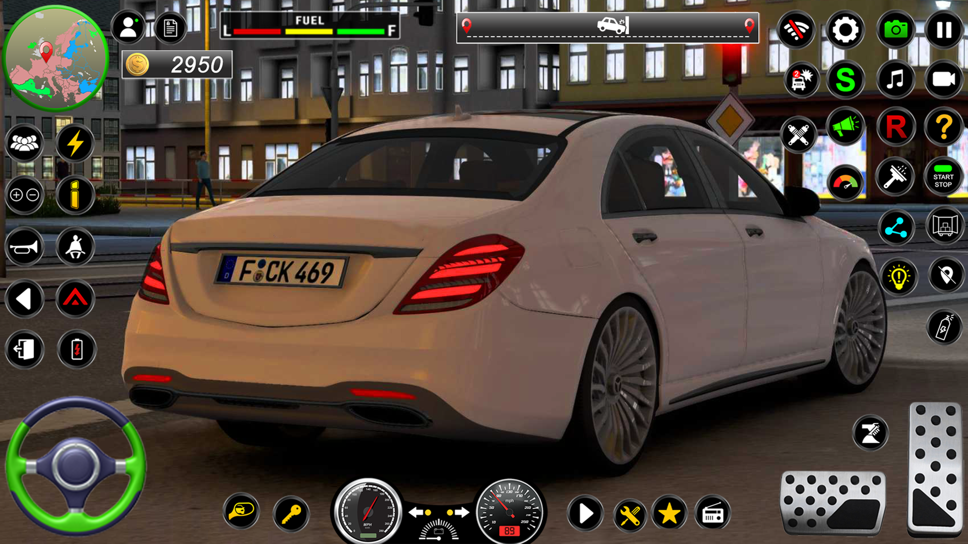 اسکرین شات 2 بازی Car Driving School 3D Car Game