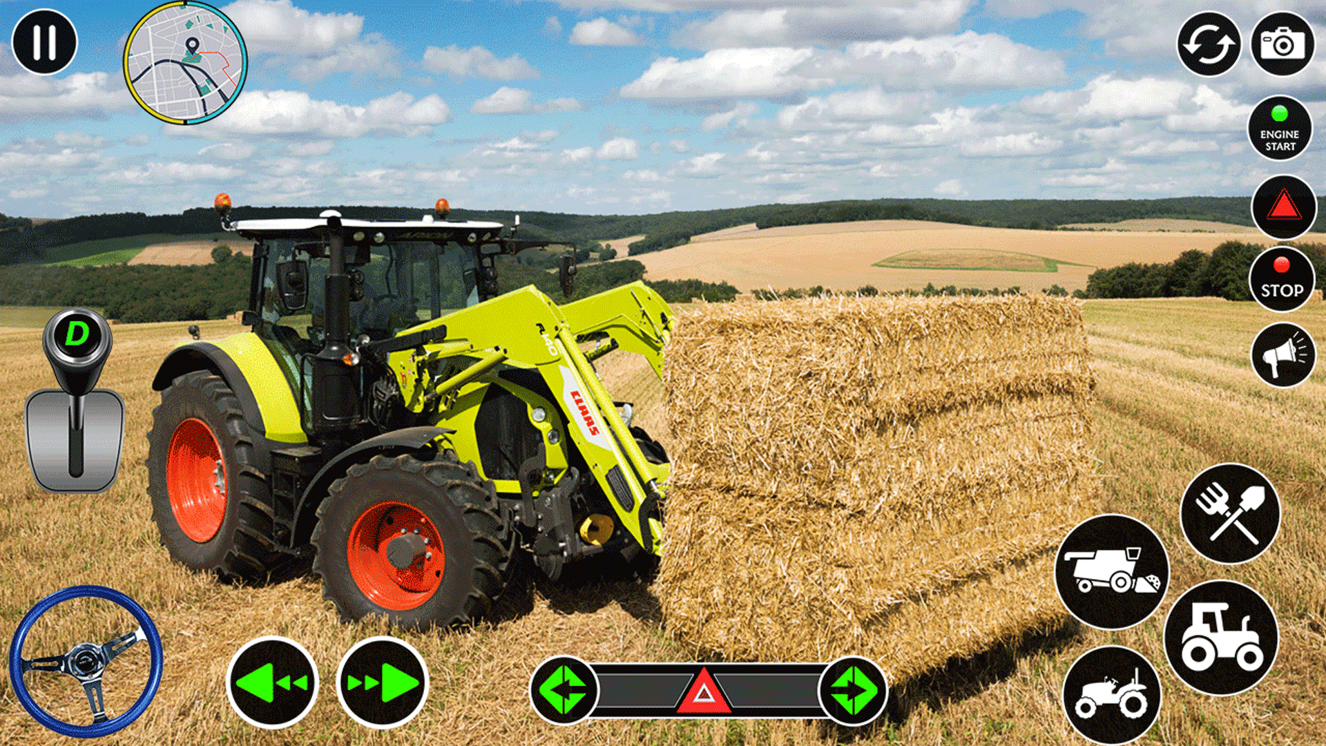 اسکرین شات 3 بازی US Tractor Farming Sim Offroad