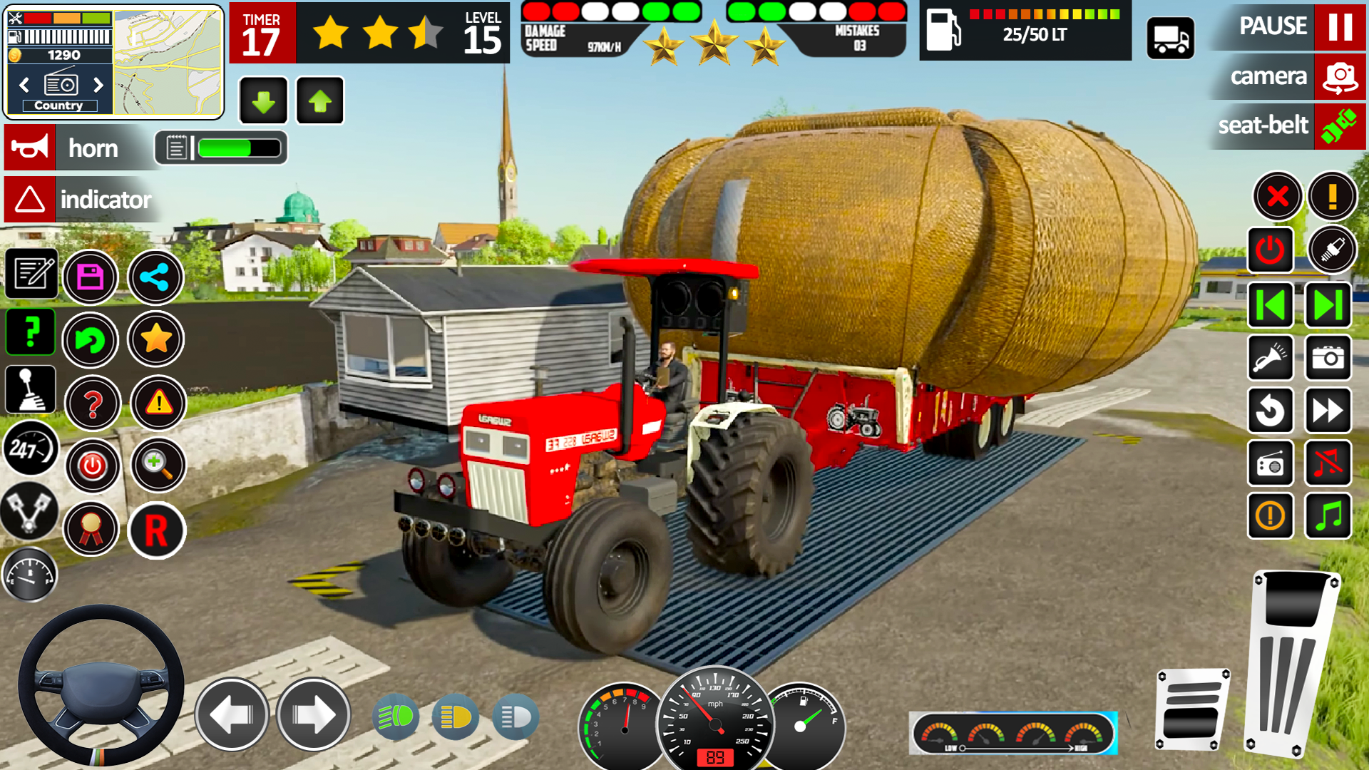 اسکرین شات 6 بازی Real Tractor Farming Game 2025