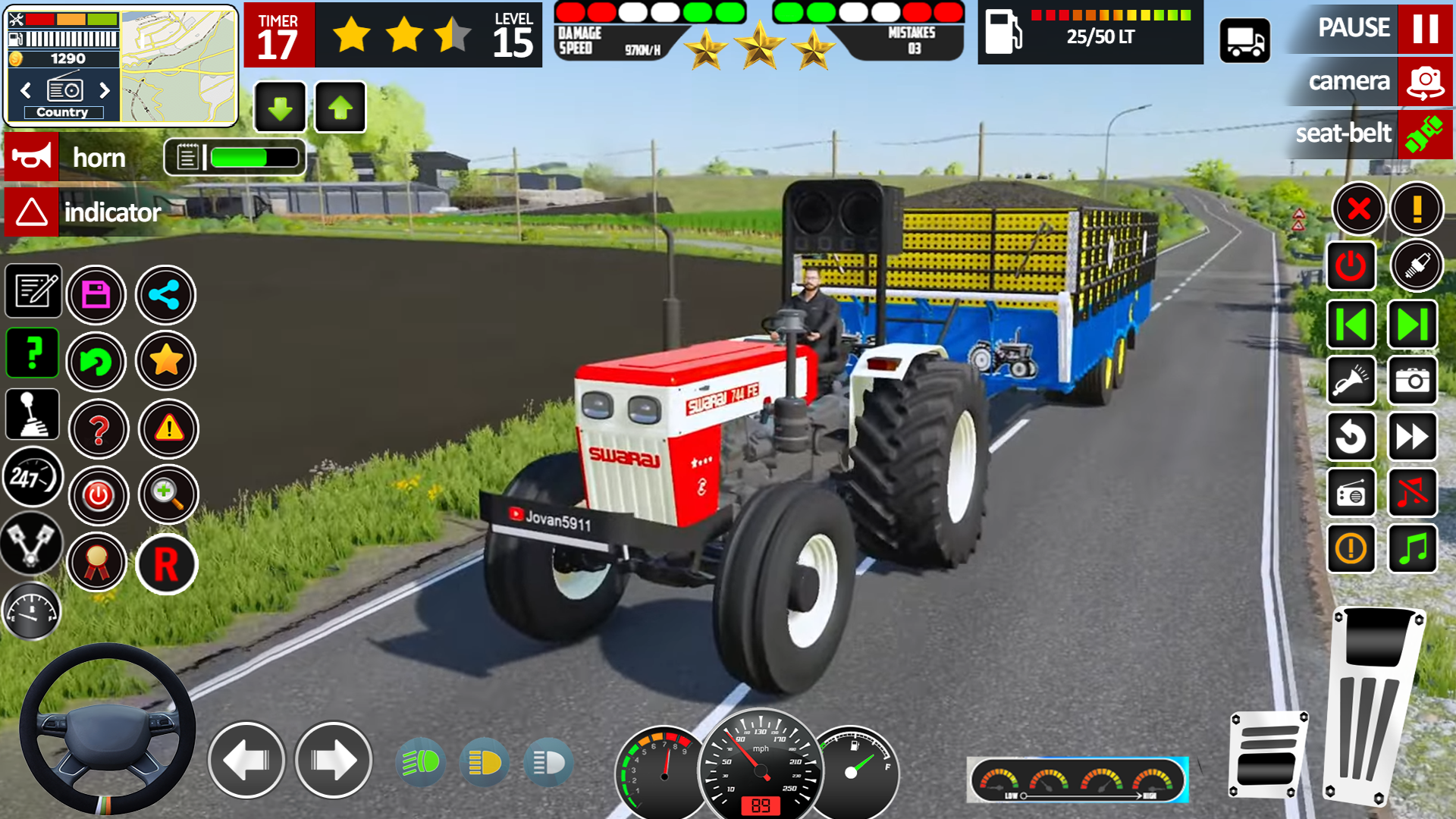 اسکرین شات 7 بازی Real Tractor Farming Game 2025