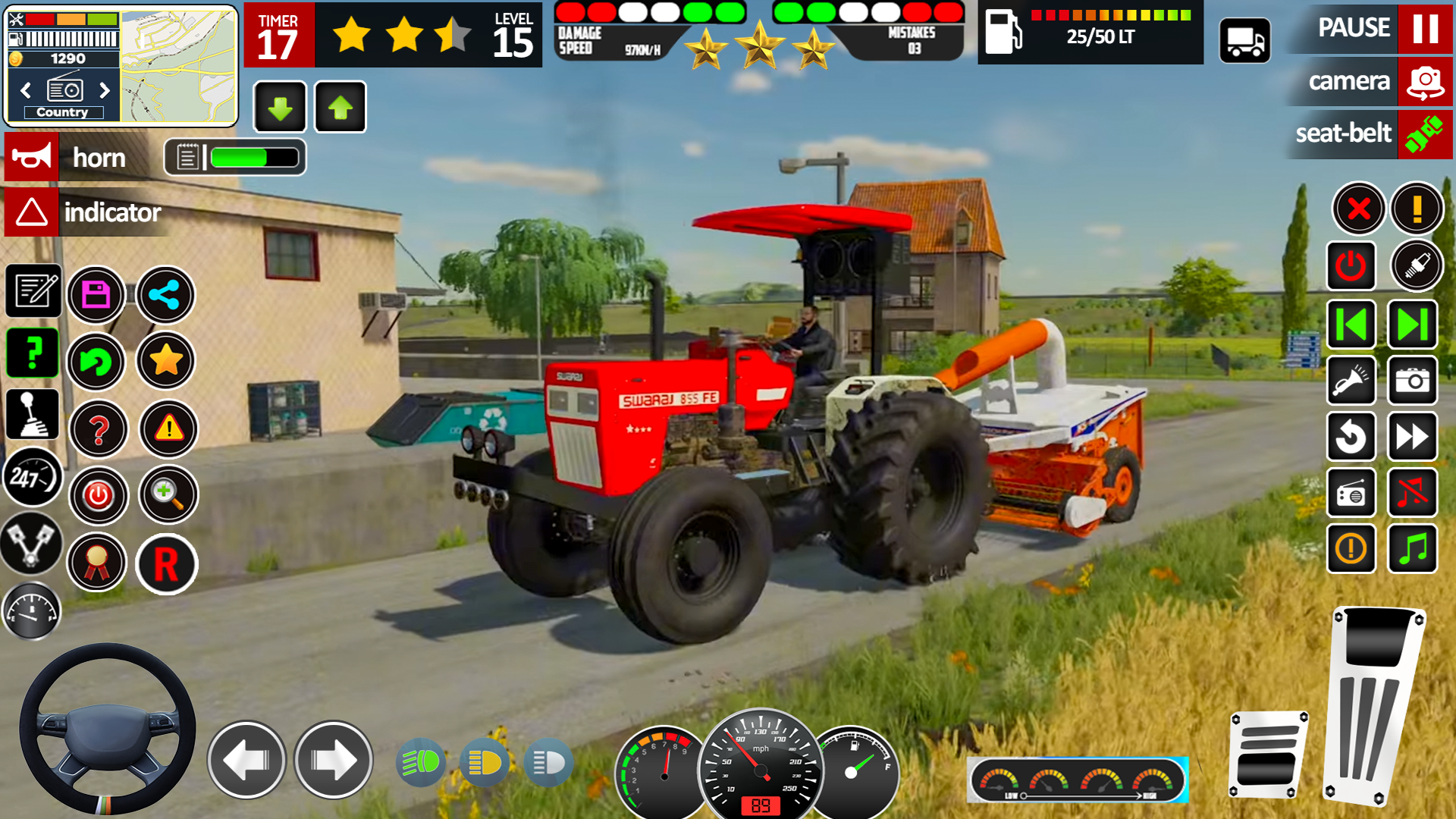 اسکرین شات 8 بازی Real Tractor Farming Game 2025