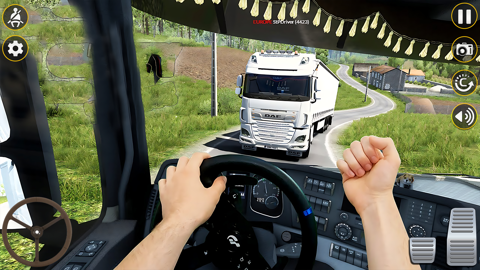 اسکرین شات 3 برنامه US Truck City Transport Sim 3D