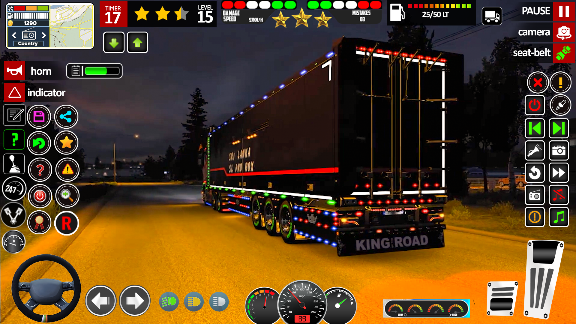 اسکرین شات 7 برنامه US Truck City Transport Sim 3d
