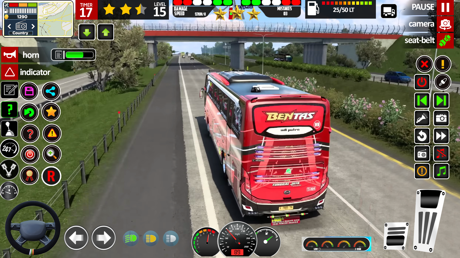 اسکرین شات 3 بازی Bus Games 2024 Coach Simulator
