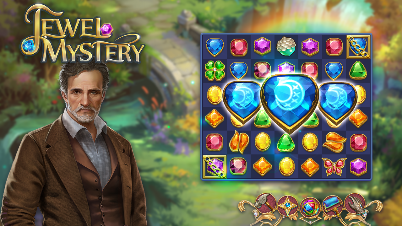 اسکرین شات 8 بازی Jewel Mystery - Match 3 Story