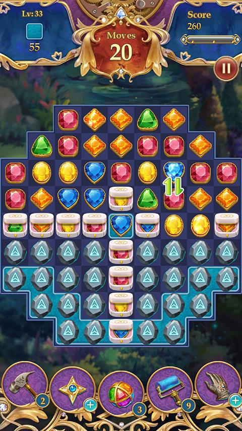 اسکرین شات 5 بازی Jewel Mystery - Match 3 Story