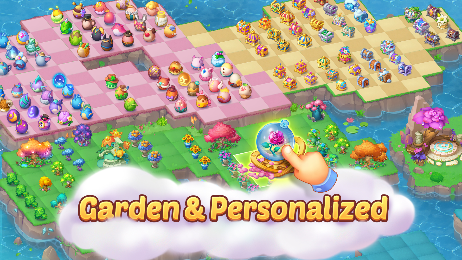 اسکرین شات 5 بازی Merge Tales - Merge 3 Puzzles