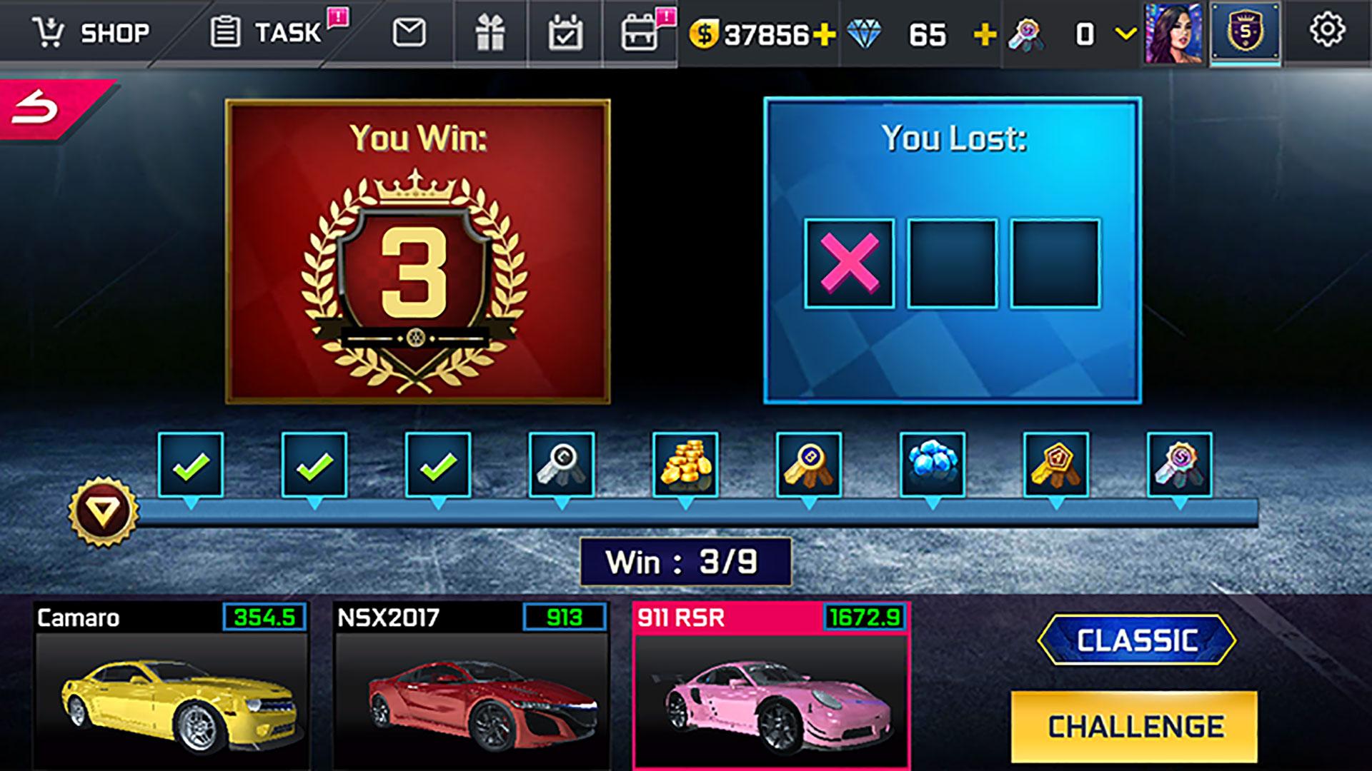 اسکرین شات 3 بازی Street Racing HD