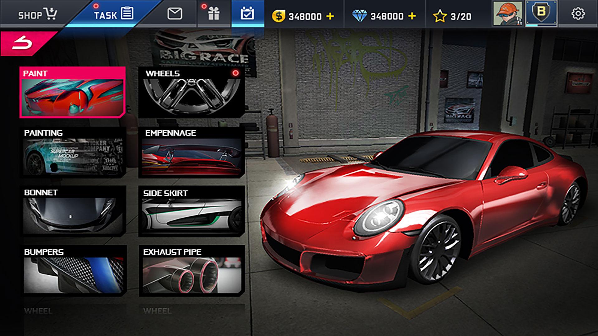 اسکرین شات 6 بازی Street Racing HD