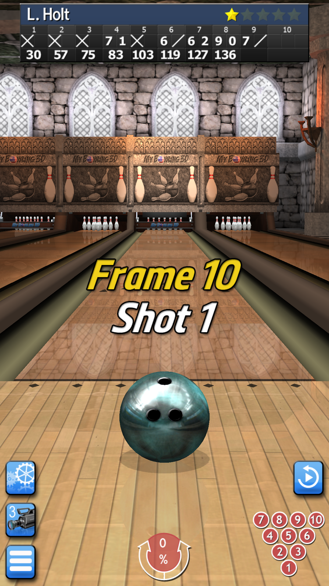 اسکرین شات 8 بازی My Bowling 3D