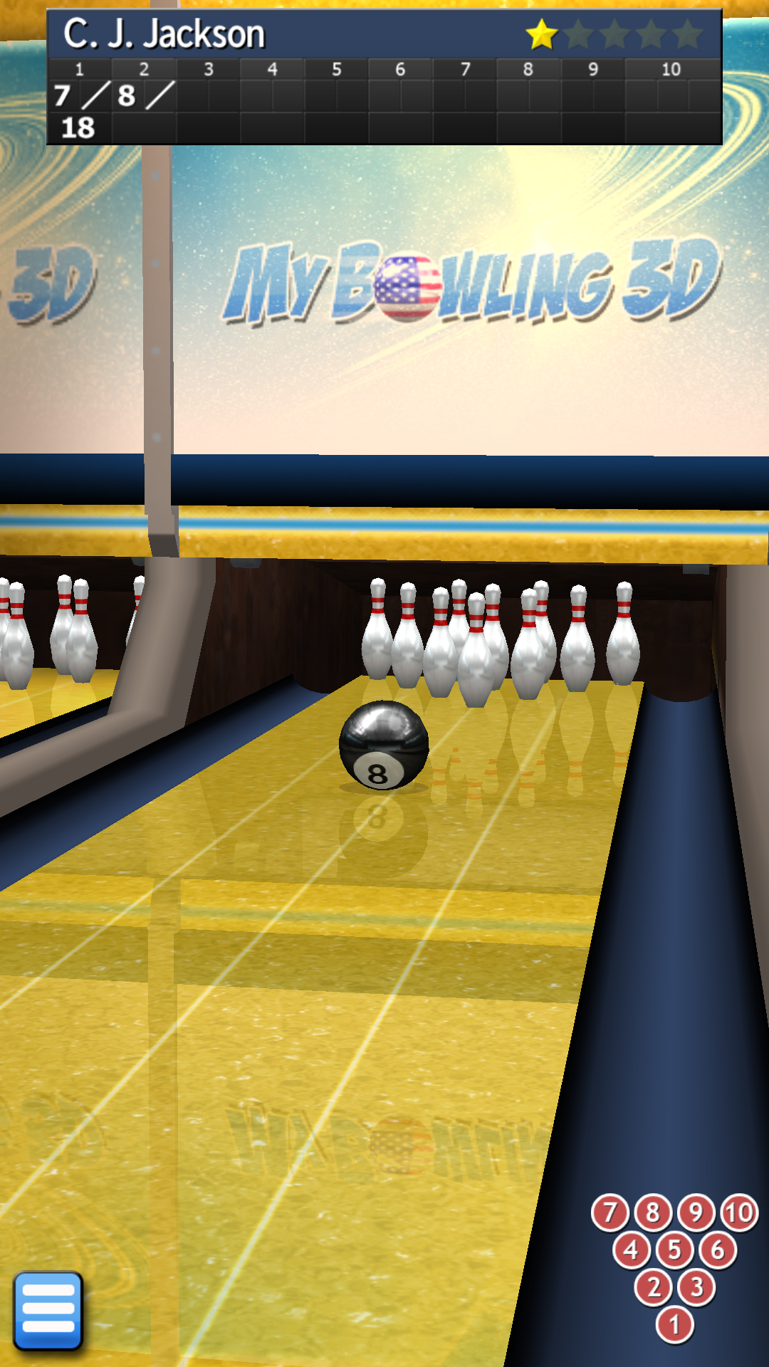 اسکرین شات 7 بازی My Bowling 3D