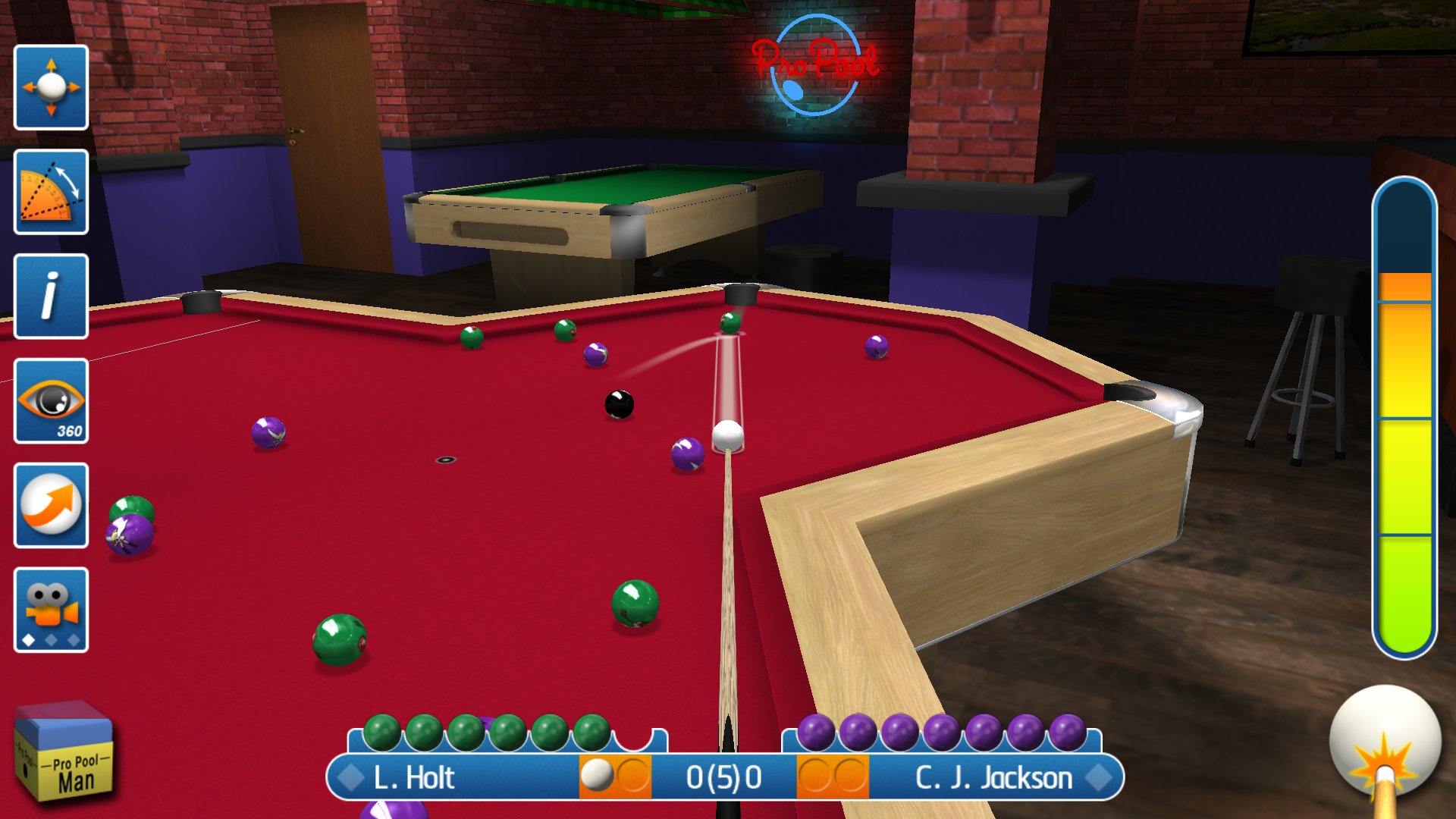 اسکرین شات 6 بازی Pro Pool 2025