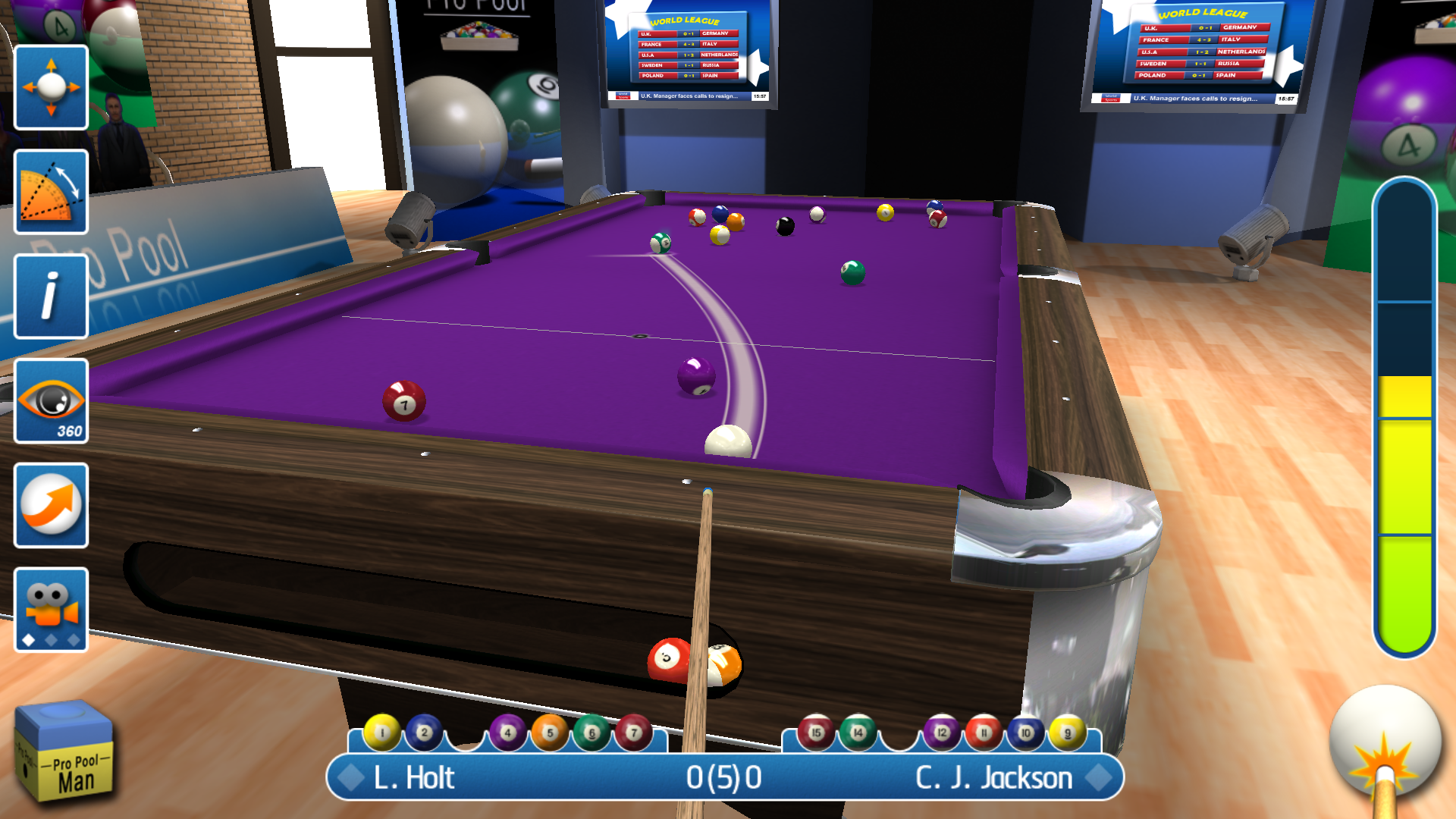 اسکرین شات 5 بازی Pro Pool 2025