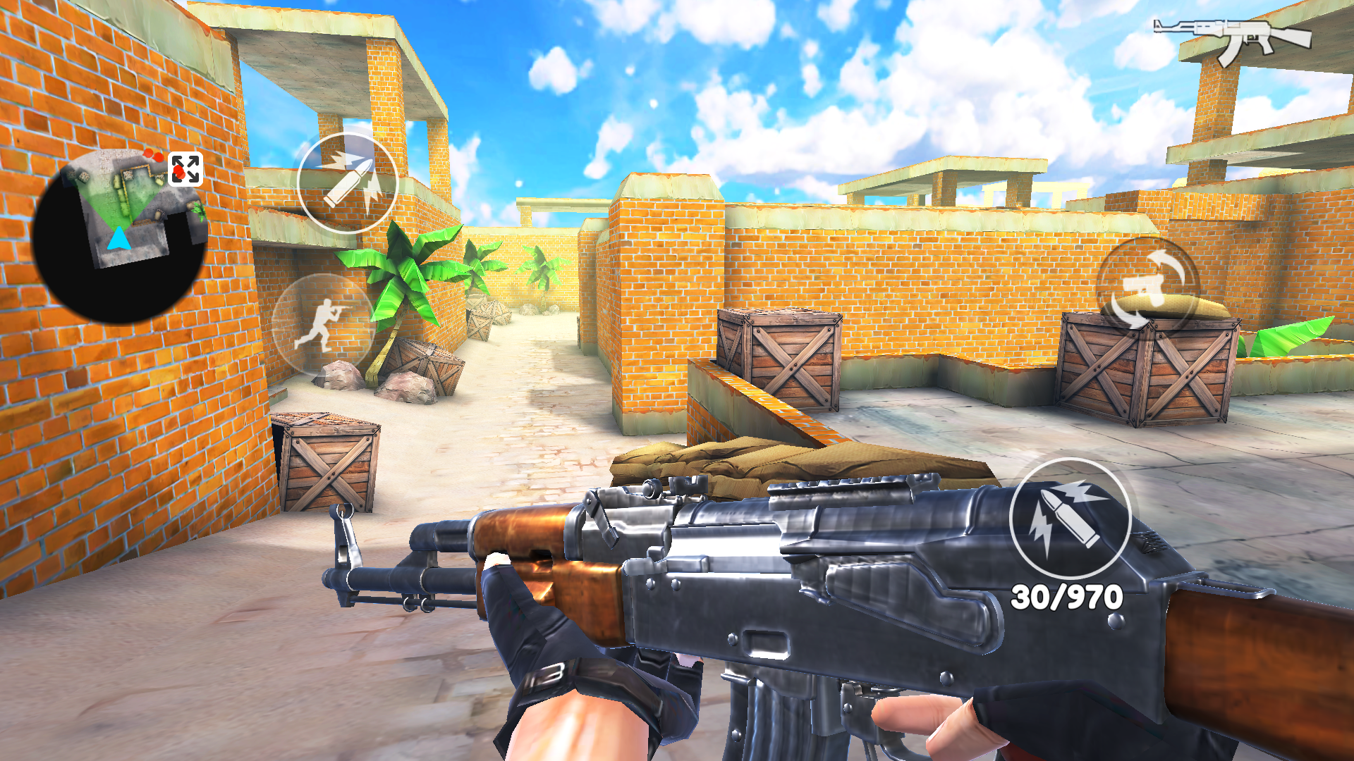 اسکرین شات 1 بازی Gun Strike: FPS Shooter Game