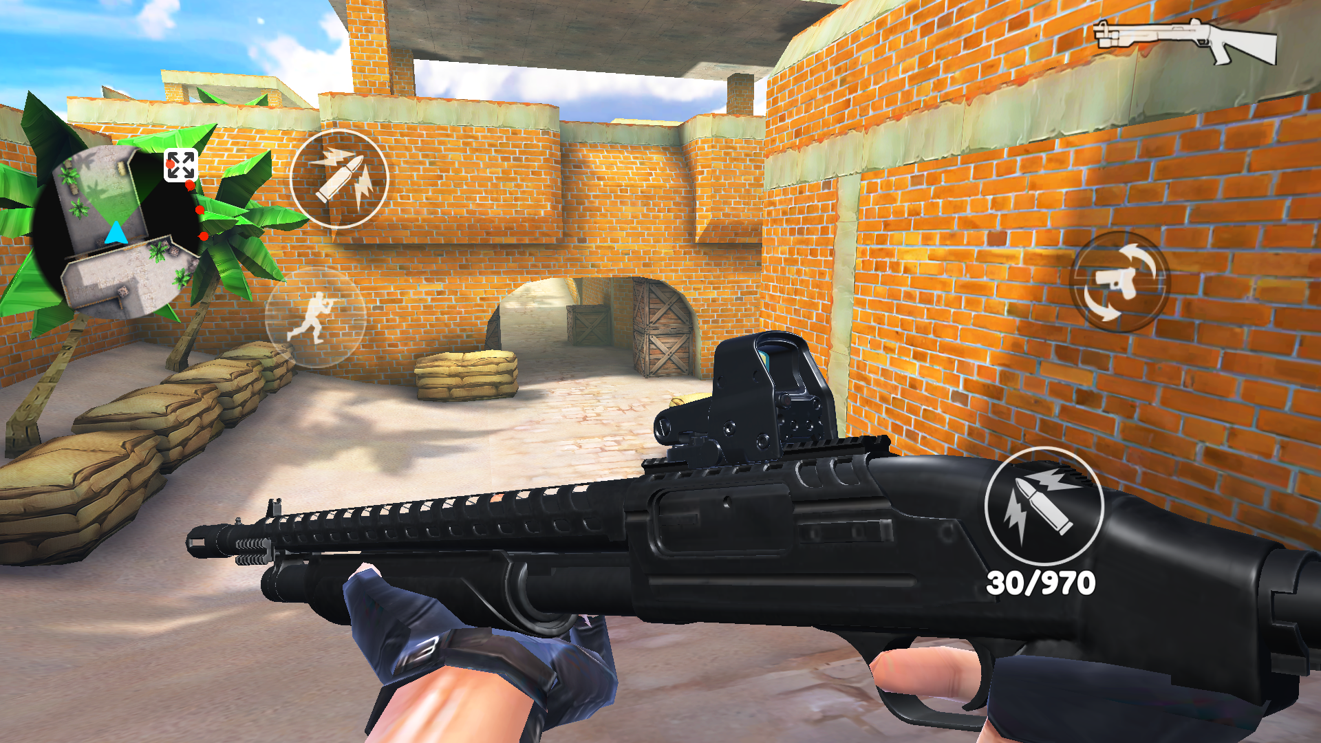 اسکرین شات 4 بازی Gun Strike: FPS Shooter Game