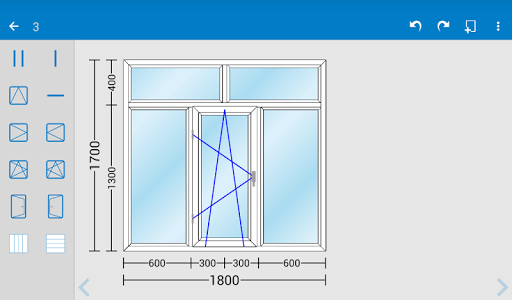 اسکرین شات 8 برنامه PVC window door design-iwindor