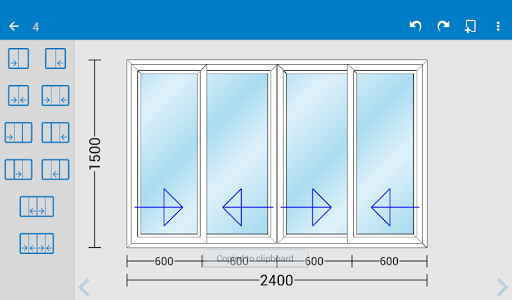 اسکرین شات 7 برنامه PVC window door design-iwindor