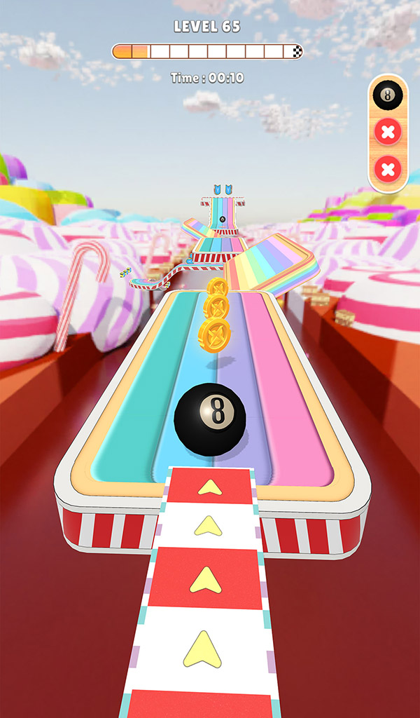 اسکرین شات 1 بازی Racing Ball: Rolling Adventure