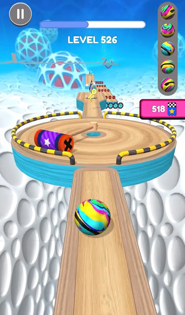 اسکرین شات 4 بازی Racing Ball: Rolling Adventure