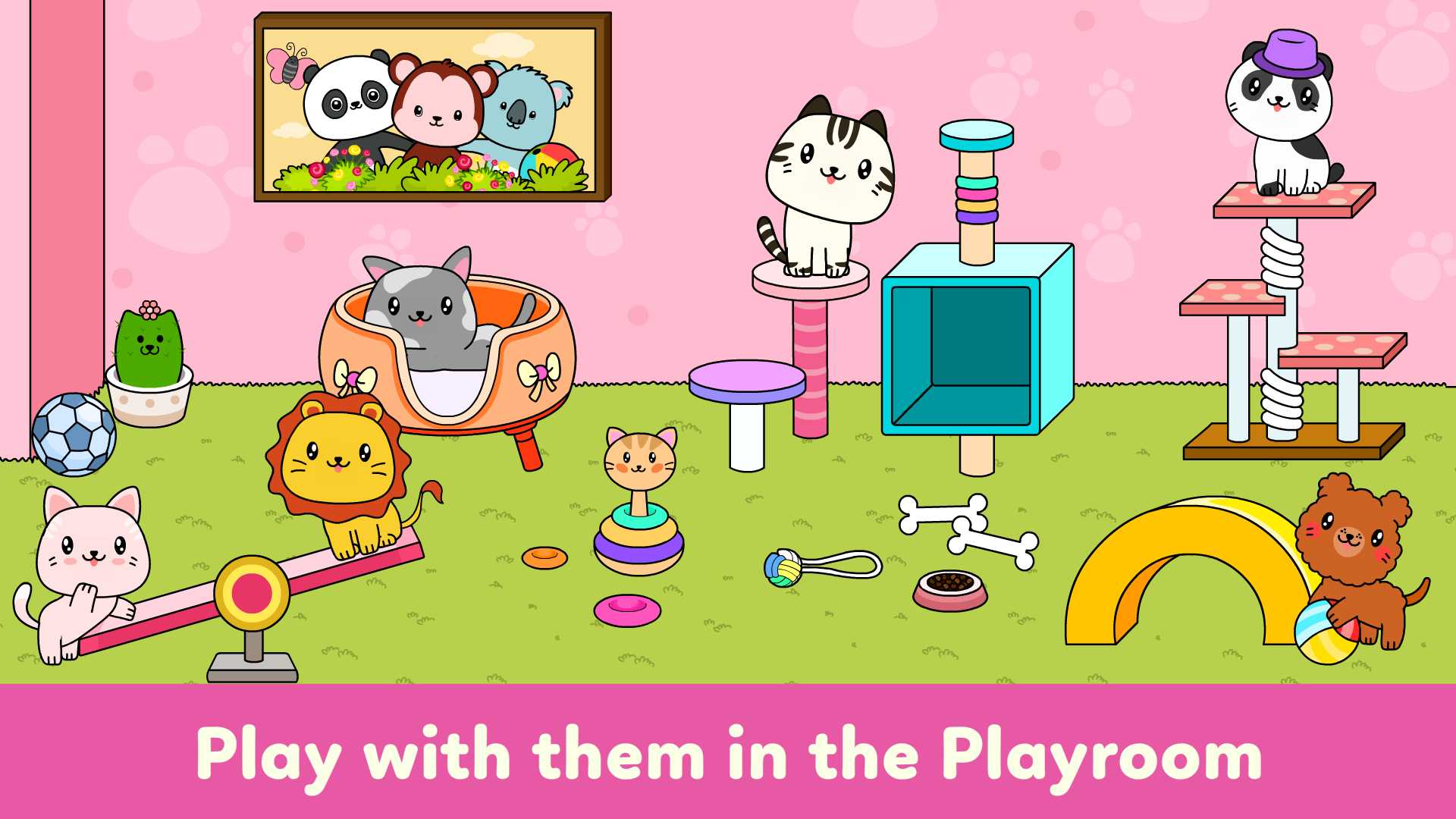 اسکرین شات 3 بازی Tizi Town - My Pet Daycare