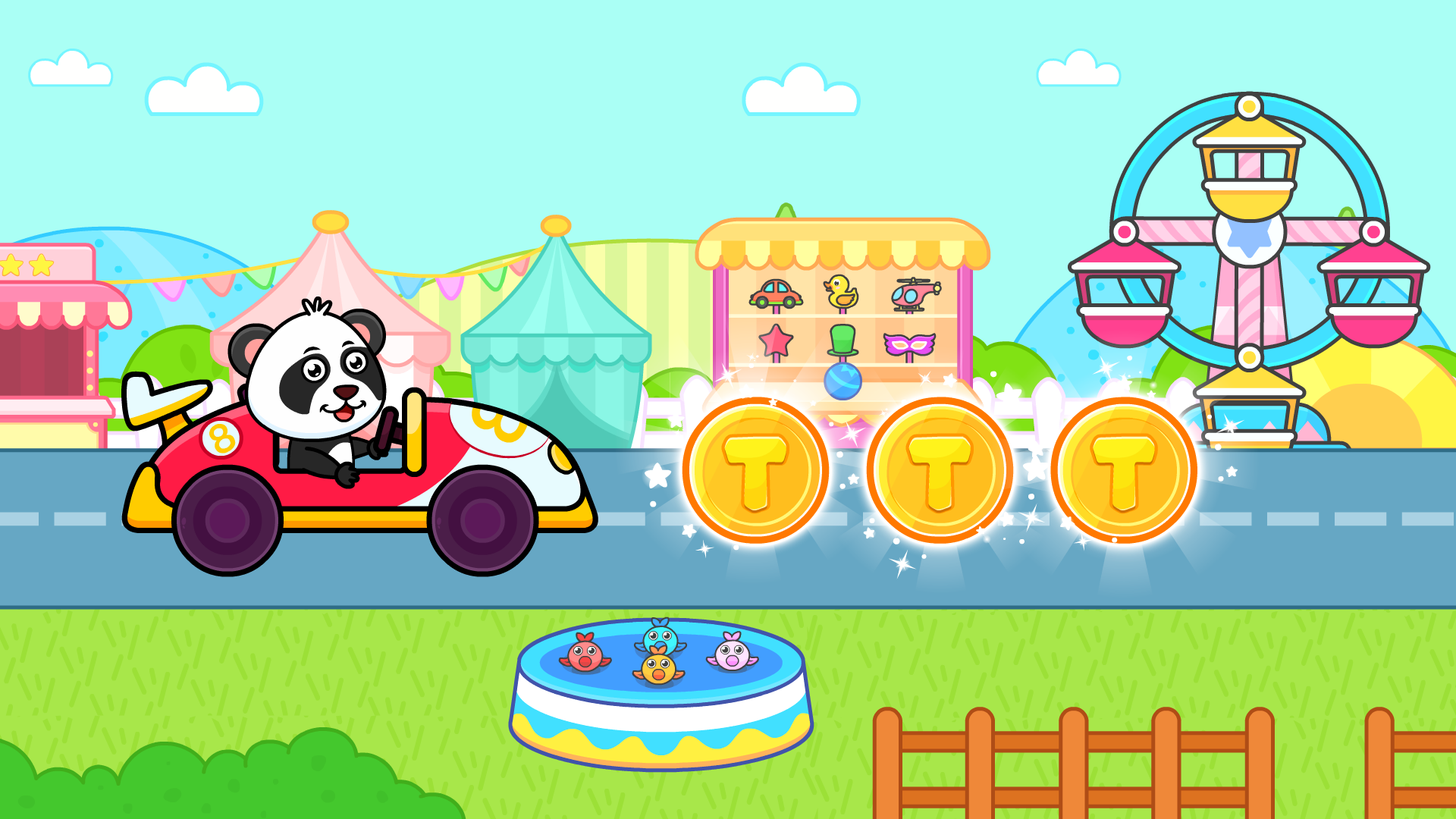 اسکرین شات 2 بازی Timpy Town World: Kids Games