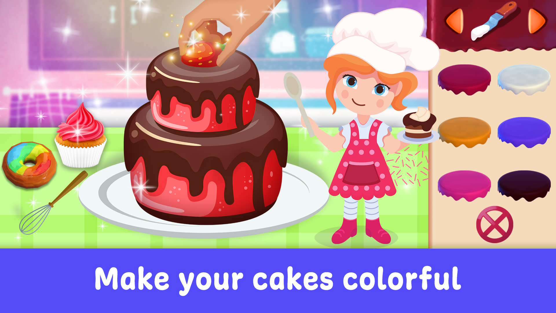 اسکرین شات 5 بازی Cake Maker & Decorating Games