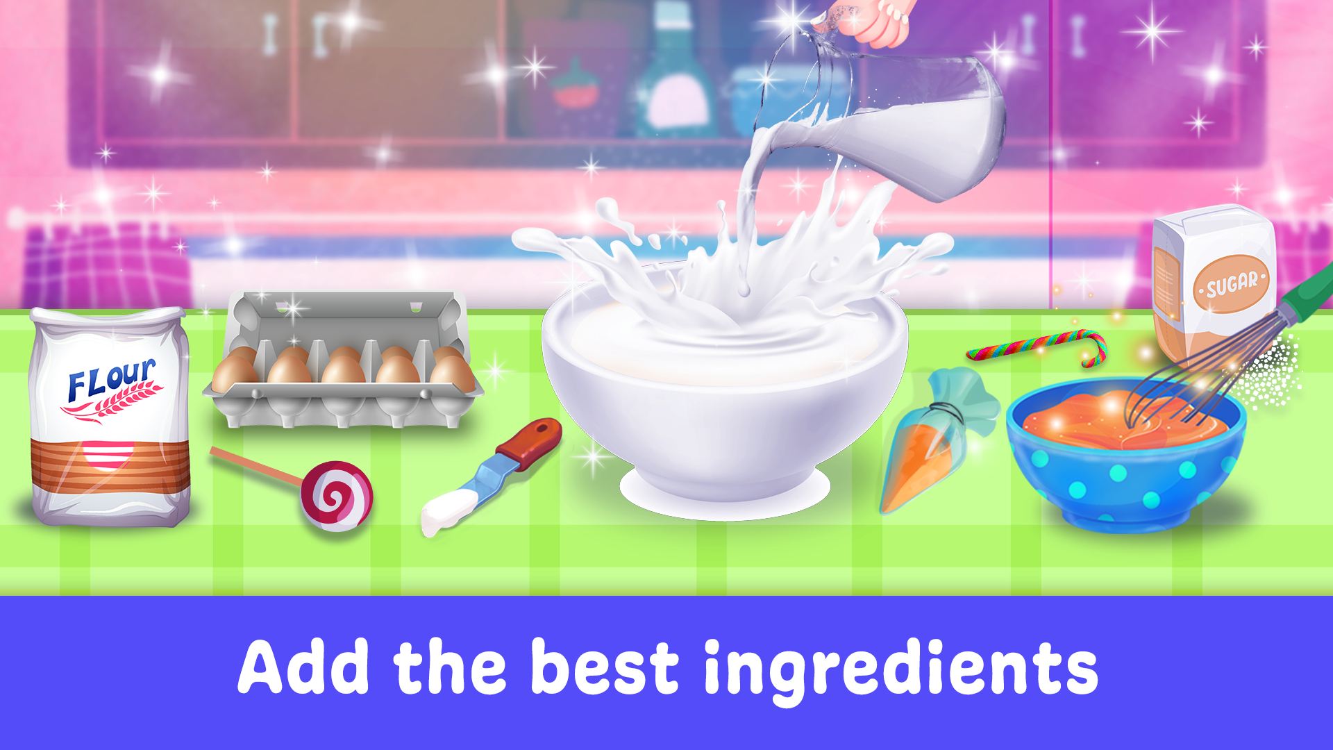 اسکرین شات 2 بازی Cake Maker & Decorating Games
