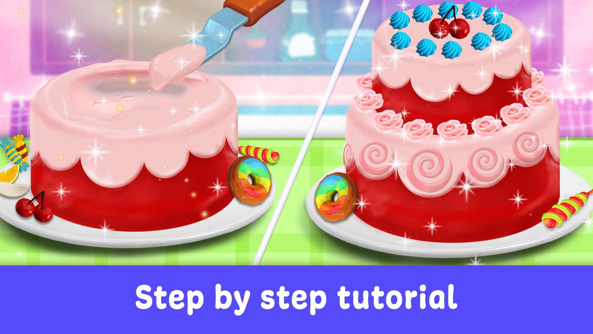 اسکرین شات 3 بازی Cake Maker & Decorating Games
